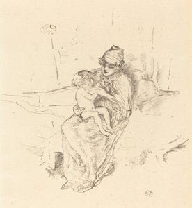Matka a dítě, č. 1, 18911895. od James Abbott McNeill Whistler