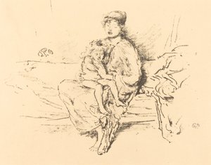 Matka a dítě, č. 2, 18911895. od James Abbott McNeill Whistler