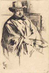 Pan Davis Pan Mann, 1860. od James Abbott McNeill Whistler