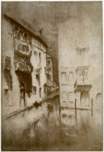 Nokturno: Paláce, c1879 1904. od James Abbott McNeill Whistler