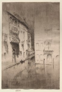 Nokturno: Paláce, c. 1880. od James Abbott McNeill Whistler