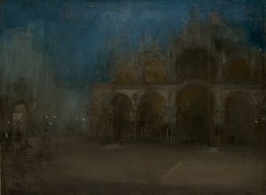 "Nokturno, modrá a zlatá - St Mark