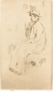 Nora Quinnová. od James Abbott McNeill Whistler