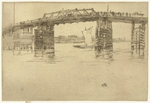 Starý most Battersea od James Abbott McNeill Whistler