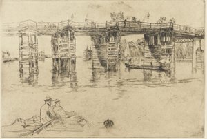 Starý most Putney od James Abbott McNeill Whistler