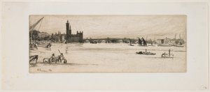 Starý Westminsterský most od James Abbott McNeill Whistler