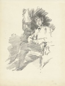 Portrét Waltera Sickerta od James Abbott McNeill Whistler
