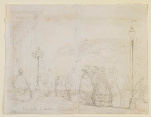 Procházka v Badenu, 1858. od James Abbott McNeill Whistler