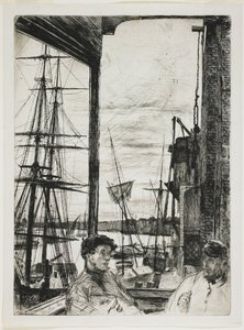 Rotherhithe od James Abbott McNeill Whistler