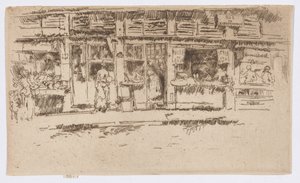 Rue de la Rochefoucault od James Abbott McNeill Whistler