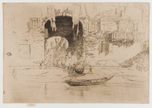 San Biagio, 1879-1880. od James Abbott McNeill Whistler