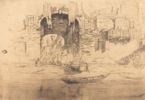 San Biagio, 18791880. od James Abbott McNeill Whistler
