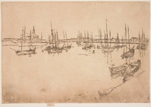 San Giorgio z Druhého benátského souboru od James Abbott McNeill Whistler