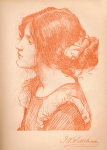Skica ženy c1885, 1896 od James Abbott McNeill Whistler