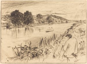 Skicování, č.I, 1861. od James Abbott McNeill Whistler