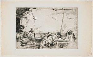 Polévka za tři sou od James Abbott McNeill Whistler
