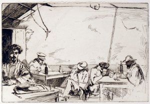 Tři sous polévka od James Abbott McNeill Whistler