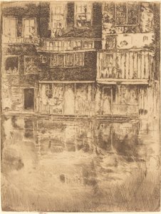 Square House, Amsterdam, 1889. od James Abbott McNeill Whistler