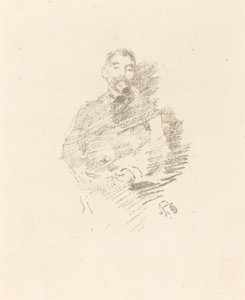 Stephane Mallarmé, 1892. od James Abbott McNeill Whistler
