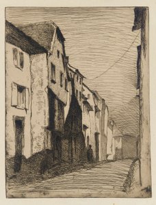 Ulice v Saverne, 1858. od James Abbott McNeill Whistler