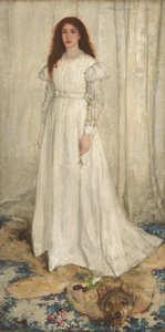 Symfonie v bílé, č. 1: Bílá dívka, 1862. od James Abbott McNeill Whistler
