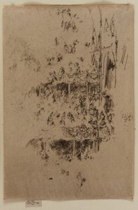 Jubileum opatství, 1887. od James Abbott McNeill Whistler