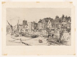Adam a Eva, Stará Chelsea od James Abbott McNeill Whistler
