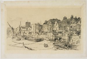 Adam a Eva, stará Chelsea od James Abbott McNeill Whistler