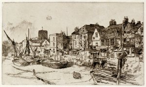 "Adam a Eva" Stará Chelsea od James Abbott McNeill Whistler