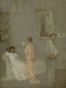 Umělec ve svém ateliéru, 1865/66 od James Abbott McNeill Whistler