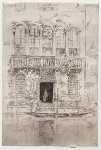 Balkón. od James Abbott McNeill Whistler
