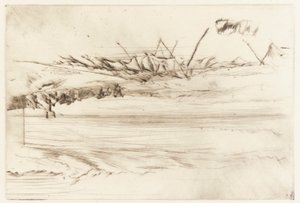 Pláž, Hastings, 1873. od James Abbott McNeill Whistler