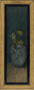 Fragment Modré dívky: Žlutá a modrá, 1872-1876. od James Abbott McNeill Whistler