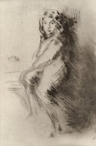 Chlapec Charlie Hanson, c. 18731875. od James Abbott McNeill Whistler