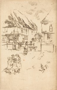 Kohout a pumpa, c. 1887. od James Abbott McNeill Whistler