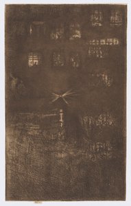 Taneční dům: Nocturne od James Abbott McNeill Whistler