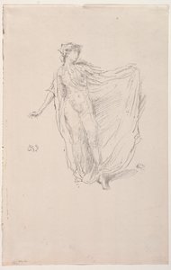 Tančící dívka, 1890. od James Abbott McNeill Whistler