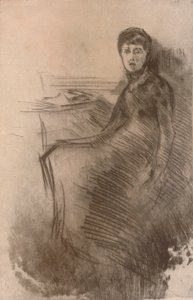 The Desk, c1870, 1904 od James Abbott McNeill Whistler