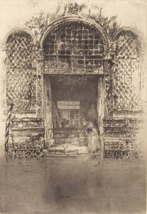 Dveře, 1880. od James Abbott McNeill Whistler