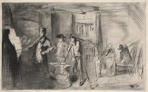 The Forge, 1862. od James Abbott McNeill Whistler
