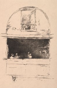 The Forge, Passage du Dragon, 1894. od James Abbott McNeill Whistler