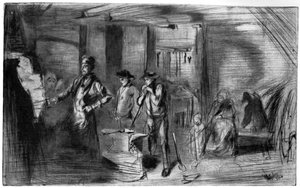 The Forge, c1860 1904. od James Abbott McNeill Whistler