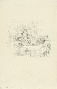 Zahrada od James Abbott McNeill Whistler