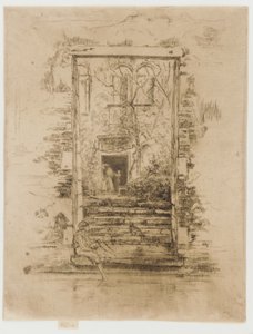 Zahrada, 1879-1880. od James Abbott McNeill Whistler