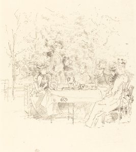 Zahrada, 1891. od James Abbott McNeill Whistler