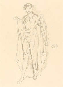 Dívka, c. 1891. od James Abbott McNeill Whistler