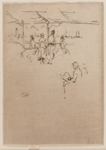 Přistávací fáze, krávy, 1887. od James Abbott McNeill Whistler