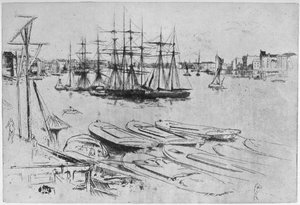 Velký bazén, 1879 1904. od James Abbott McNeill Whistler