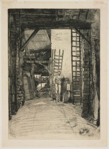 Vápenná pec od James Abbott McNeill Whistler