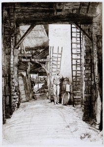 Vápno hořák od James Abbott McNeill Whistler